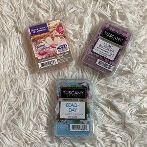3 packs of scented wax cubes